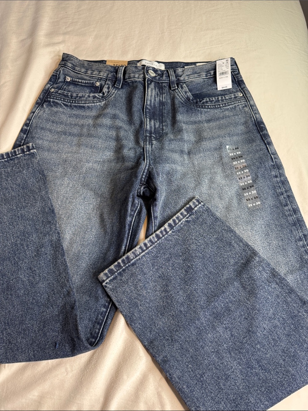 Pacsun Dylan Baggy Med Wash  Jeans 32 X 30